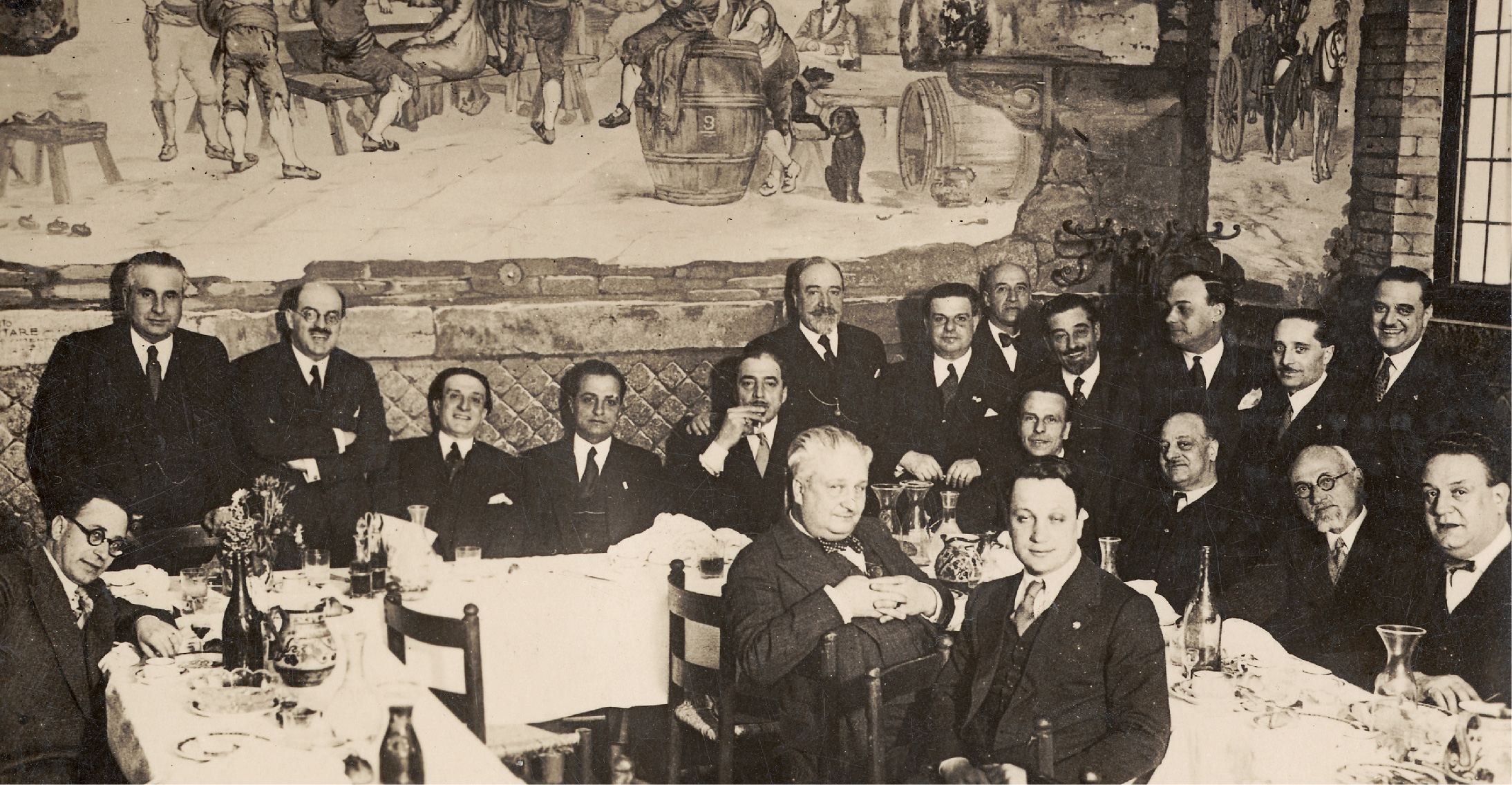 I Romani della Cisterna 1929, cartolina postale Fondo Trilussa Museo di Roma in Trastevere I Romani della Cisterna 1929, cartolina postale Fondo Trilussa Museo di Roma in Trastevere