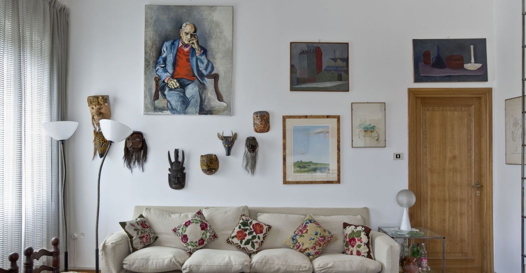Il salotto di Casa Moravia © Roma Capitale - Foto di Alessandro Milana Il salotto di Casa Moravia © Roma Capitale - Foto di Alessandro Milana