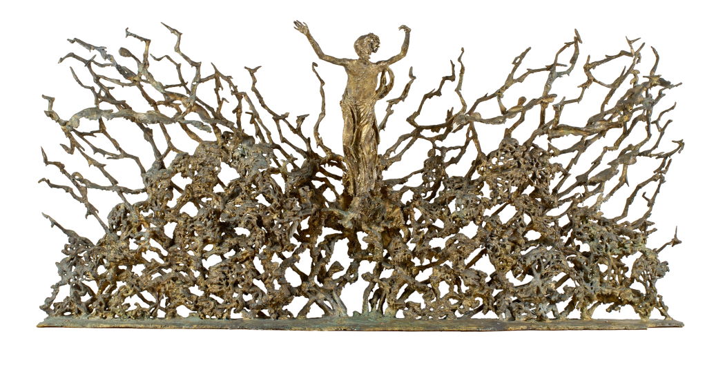 Pericle FAZZINI (1913-1987), Bozzetto per la "Resurrezione", cm 68,5x150x20, Collezione Eredi Fazzini, Roma, © Massimo Napoli Pericle FAZZINI (1913-1987), Bozzetto per la "Resurrezione", cm 68,5x150x20, Collezione Eredi Fazzini, Roma, © Massimo Napoli