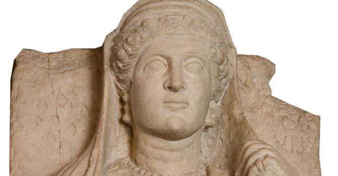Particolare da monumenti funerari palmireni Particolare da monumenti funerari palmireni