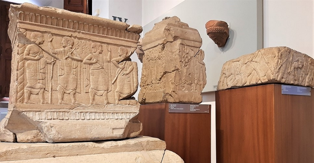 Cippi sepolcrali etruschi del Museo Barracco Cippi sepolcrali etruschi del Museo Barracco