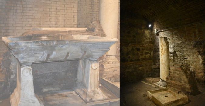 Un edificio nel Campo Marzio della Roma imperiale Un edificio nel Campo Marzio della Roma imperiale