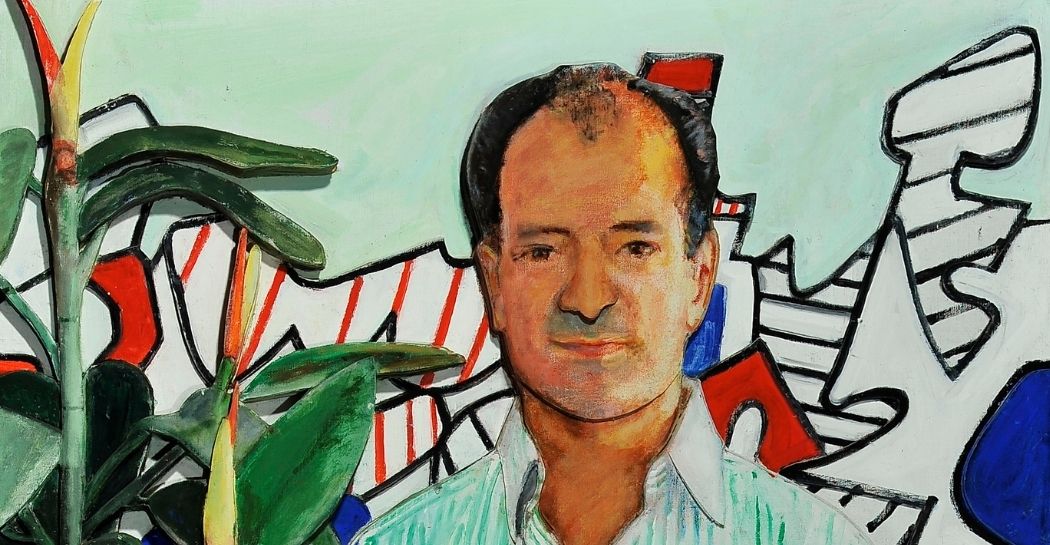 Larry Rivers, Carlo con Dubuffet sullo sfondo, 1994 (particolare) Larry Rivers, Carlo con Dubuffet sullo sfondo, 1994 (particolare)