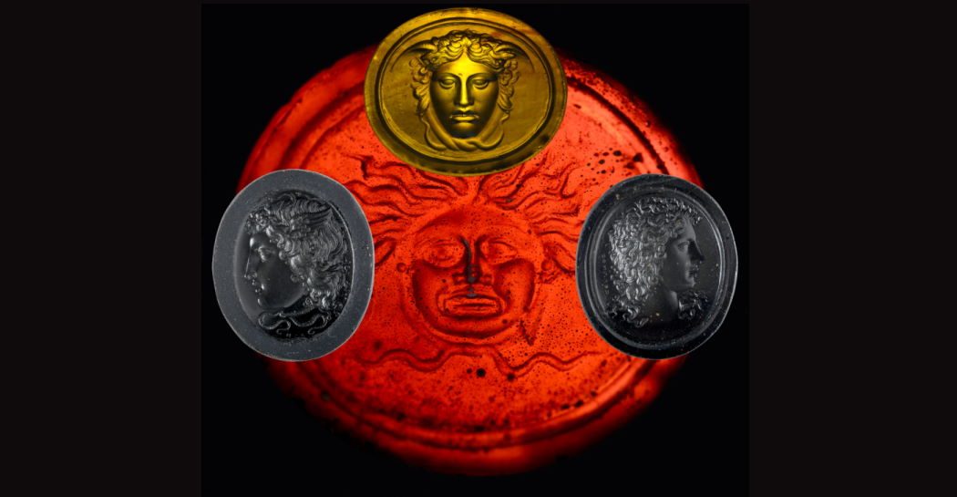 Medusa, matrici dalla collezione Paoletti, secolo XIX, Museo di Roma Medusa, matrici dalla collezione Paoletti, secolo XIX, Museo di Roma