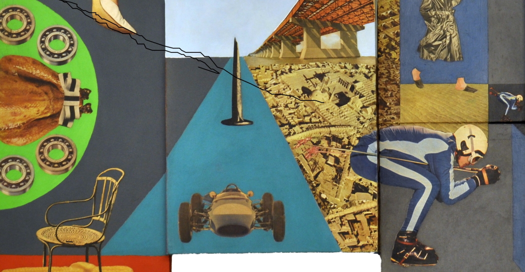 Marion Greenstone, Composizione #228, 1963 (particolare) Marion Greenstone, Composizione #228, 1963 (particolare)