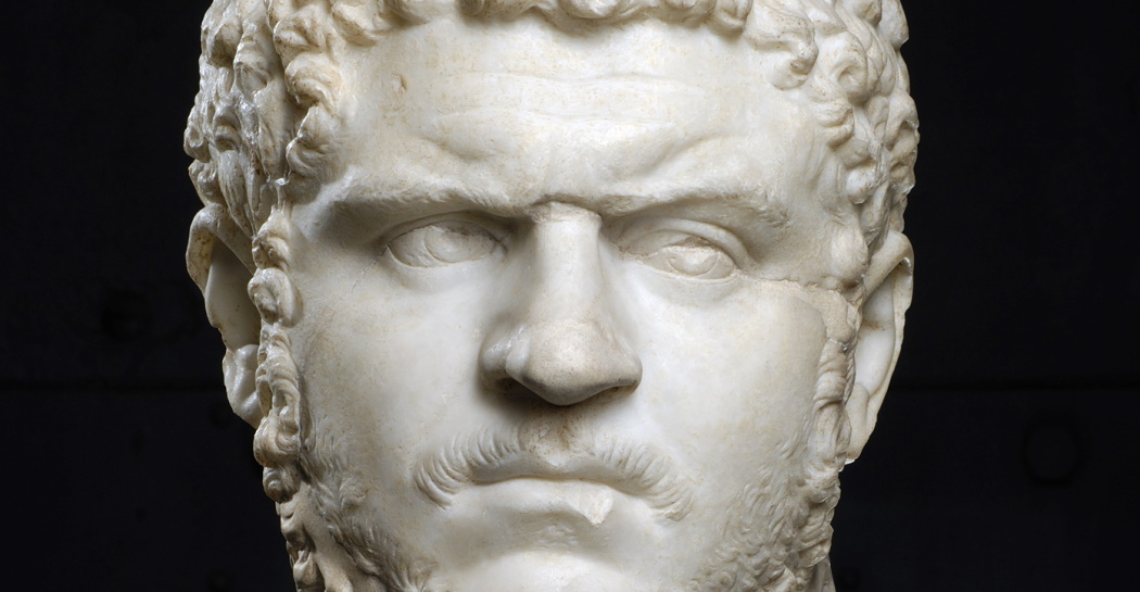 Ritratto dell’imperatore Caracalla (particolare) Ritratto dell’imperatore Caracalla (particolare)