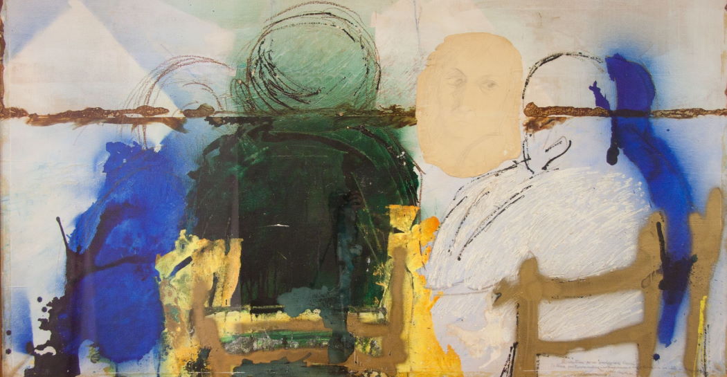 Pier Paolo Pasolini, Paesaggio di Casarsa, 1944, olio su tela, Archivio Giuseppe Zigaina © Pier Paolo Pasolini, Paesaggio di Casarsa, 1944, olio su tela, Archivio Giuseppe Zigaina ©