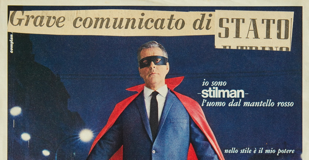 Lamberto Pignotti, Grave comunicato di Stato è arrivato con l’FBI, collage, 1967-68 (dettaglio) Lamberto Pignotti, Grave comunicato di Stato è arrivato con l’FBI, collage, 1967-68 (dettaglio)