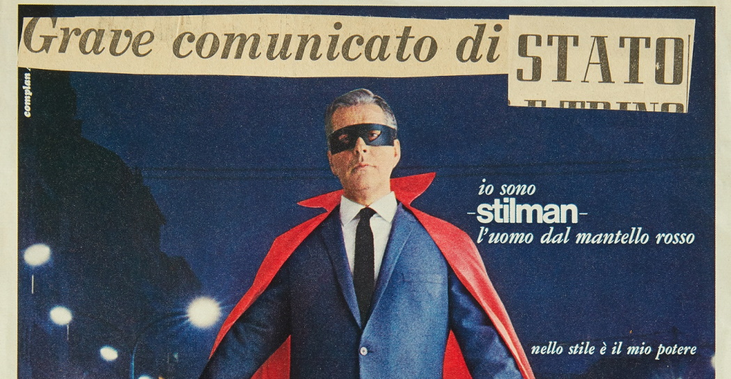 Lamberto Pignotti, Grave comunicato di Stato è arrivato con l’FBI, collage, 1967-68 (dettaglio) Lamberto Pignotti, Grave comunicato di Stato è arrivato con l’FBI, collage, 1967-68 (dettaglio)
