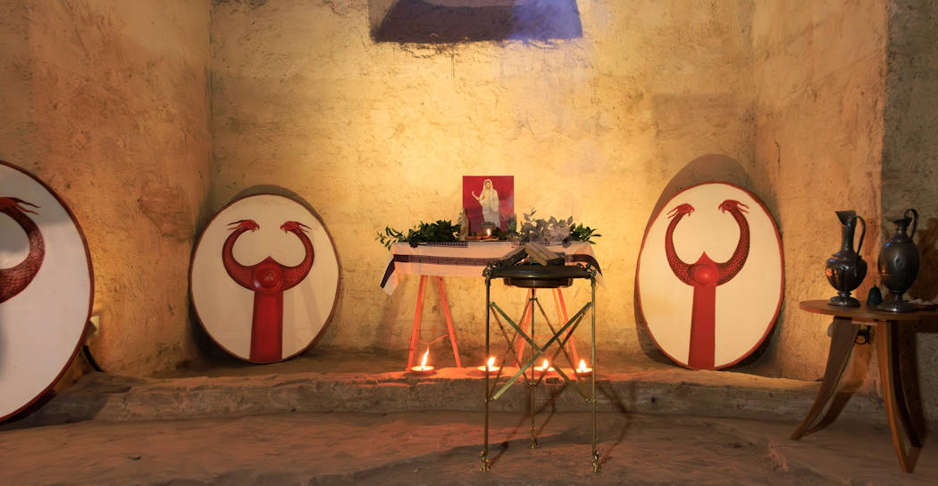 Scena di rievocazione. Saturnalia 