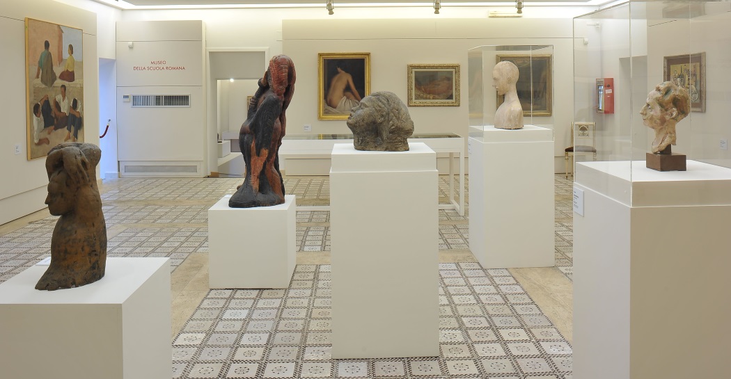 Museo della Scuola Romana, sala grande Museo della Scuola Romana, sala grande