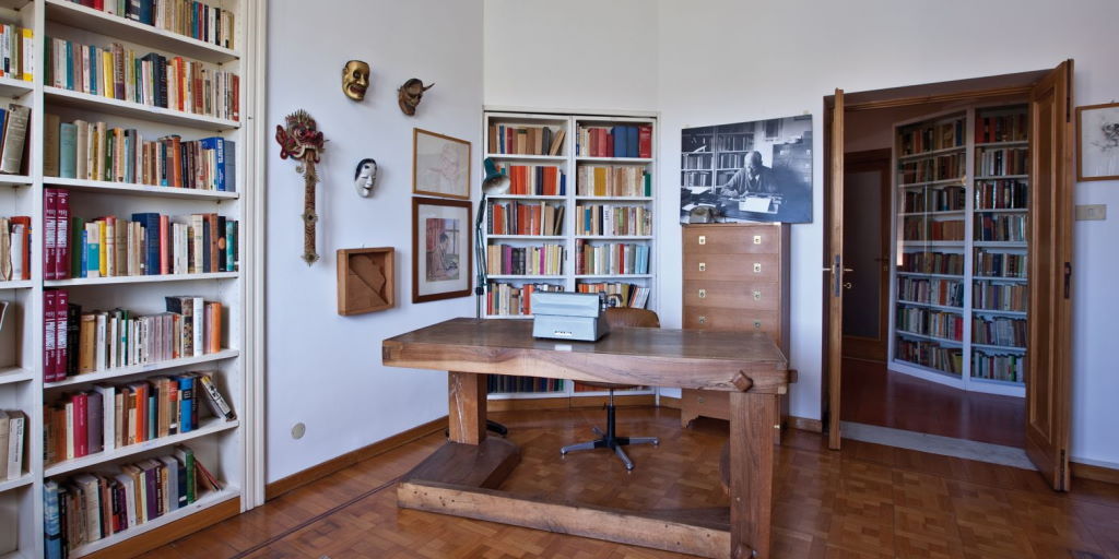 Casa Museo Alberto Moravia 1 © Roma Capitale - Foto di Alessandro Milana Casa Museo Alberto Moravia 1 © Roma Capitale - Foto di Alessandro Milana