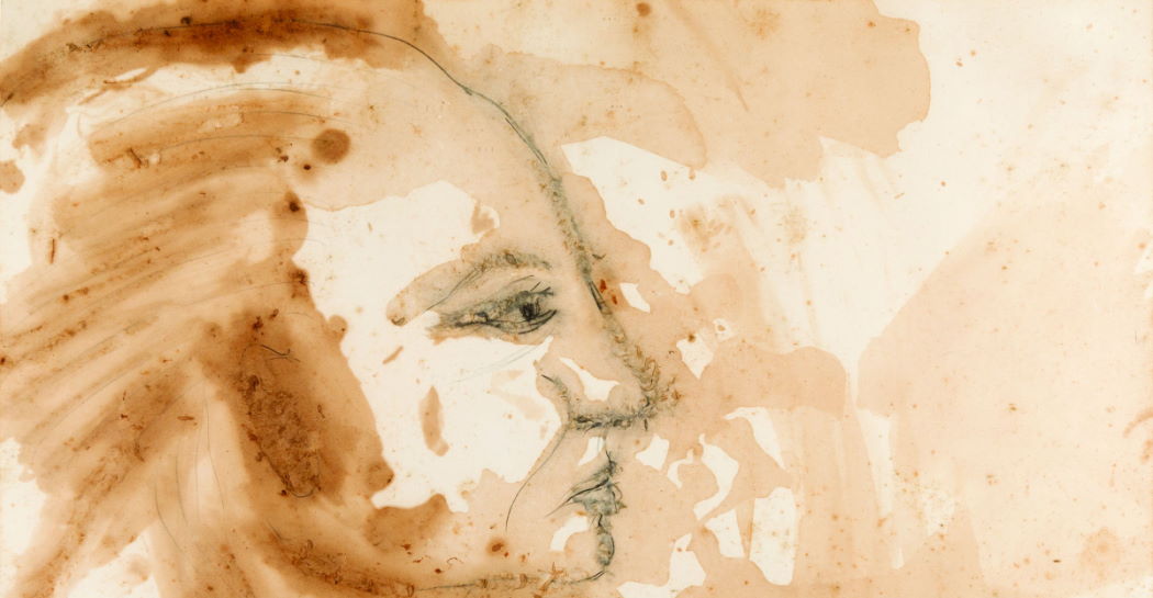 Pier Paolo Pasolini, Ritratto di Maria Callas, 6 settembre 1969, tecnica mista su carta, collezione privata © Pier Paolo Pasolini, Ritratto di Maria Callas, 6 settembre 1969, tecnica mista su carta, collezione privata ©