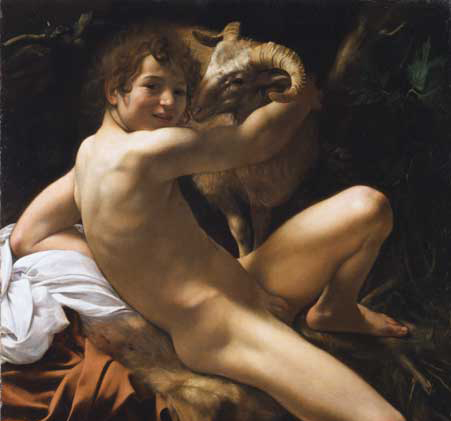 Restauro del “San Giovanni Battista” di Caravaggio Restauro del “San Giovanni Battista” di Caravaggio