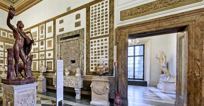 Palazzo Nuovo - Sala del Fauno Palazzo Nuovo - Sala del Fauno
