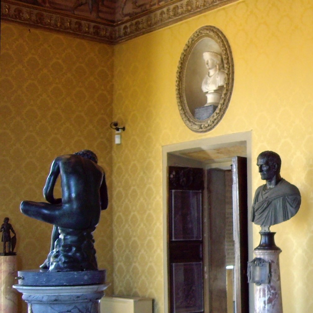 Il Bruto Capitolino nella Sala dei Trionfi Il Bruto Capitolino nella Sala dei Trionfi