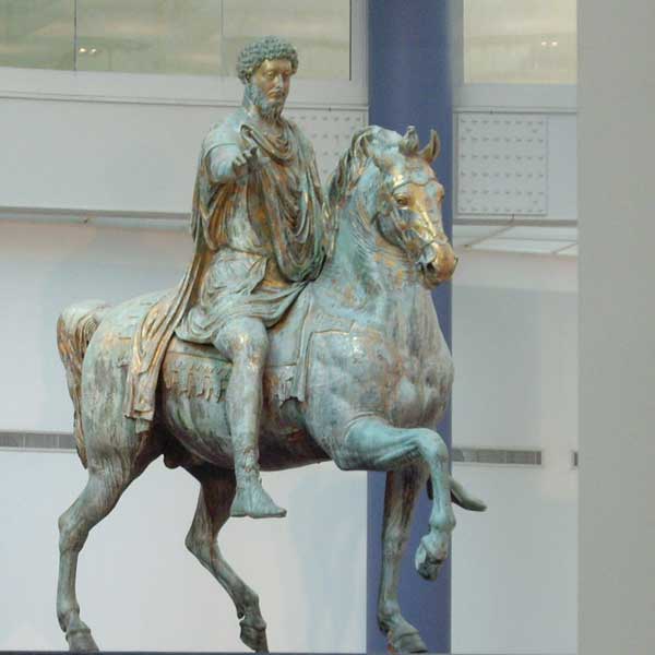 Statua equestre bronzea di Marco Aurelio Statua equestre bronzea di Marco Aurelio