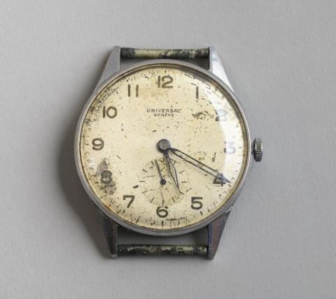 Orologio appartenuto a Laudadio Di Nepi. Roma, fondo personale Manoela Pavoncello Orologio appartenuto a Laudadio Di Nepi. Roma, fondo personale Manoela Pavoncello
