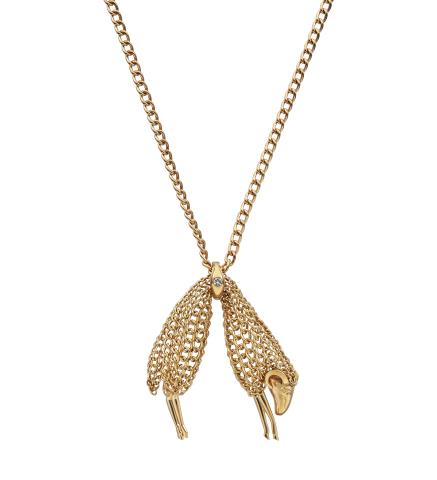 Particolare della Collana a catena con pendente Golden Fleece Cartier Parigi, 1970 Particolare della Collana a catena con pendente Golden Fleece Cartier Parigi, 1970