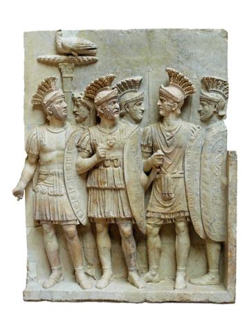 Rilievo con pretoriani (Musèe du Louvre) Rilievo con pretoriani (Musèe du Louvre)