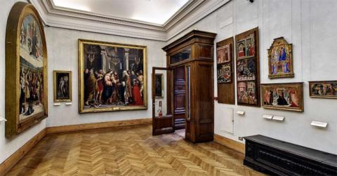 Sala I - L’Italia centrale dal Medioevo al Rinascimento Sala I - L’Italia centrale dal Medioevo al Rinascimento
