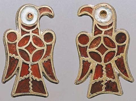 Fibule gote a forma di aquila Fibule gote a forma di aquila