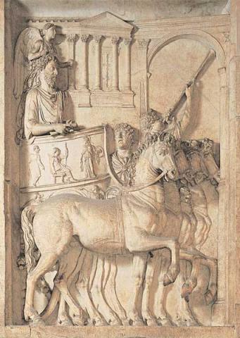 Rilievo da monumento onorario di Marco Aurelio: trionfo Rilievo da monumento onorario di Marco Aurelio: trionfo