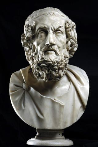Ritratto di Omero Ritratto di Omero