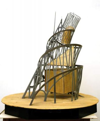 Vladimir Evgrafovich Tatlin, Modello del Monumento alla Terza Internazionale, anni venti del Novecento (ricostruzione di D.N. Dimakov, 1986-1987), Mosca, Museo statale e Centro espositivo ROSIZO Vladimir Evgrafovich Tatlin, Modello del Monumento alla Terza Internazionale, anni venti del Novecento (ricostruzione di D.N. Dimakov, 1986-1987), Mosca, Museo statale e Centro espositivo ROSIZO