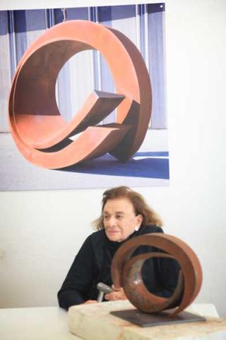 Beverly Pepper, ritratto - Foto di Gianfranco Gorgoni (all rights reserved)