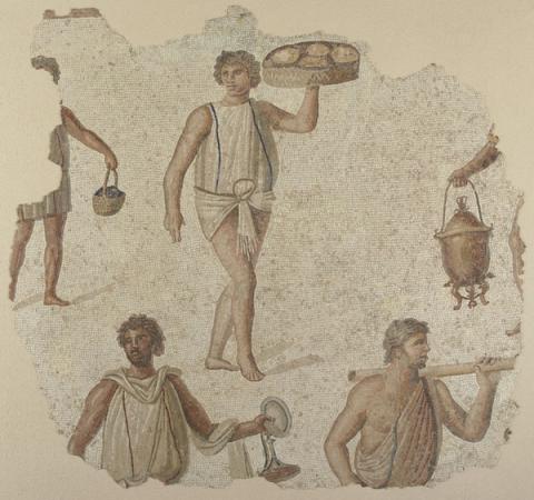Frammento di mosaico figurato, Paris, Musée du Louvre Département des Antiquitès greques, étrusques et romaines Photo© RMN-Gran Palais (musée du Louvre)/Hervé Lewandowski Frammento di mosaico figurato, Paris, Musée du Louvre Département des Antiquitès greques, étrusques et romaines Photo© RMN-Gran Palais (musée du Louvre)/Hervé Lewandowski
