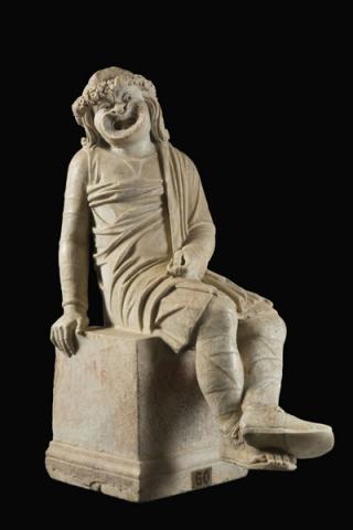 Statuetta di attore, Città del Vaticano, Musei Vaticani Statuetta di attore, Città del Vaticano, Musei Vaticani