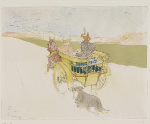 Country Outing, 1897 - Lithograph (in six colours), 39,9x51,6 cm - Budapest, Galleria Nazionale Country Outing, 1897 - Lithograph (in six colours), 39,9x51,6 cm - Budapest, Galleria Nazionale