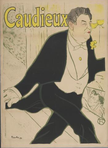 Caudieux, 1893 - Lithograph (in four colours) on wove paper, 129,5x94 cm - Budapest, Galleria Nazionale Caudieux, 1893 - Lithograph (in four colours) on wove paper, 129,5x94 cm - Budapest, Galleria Nazionale